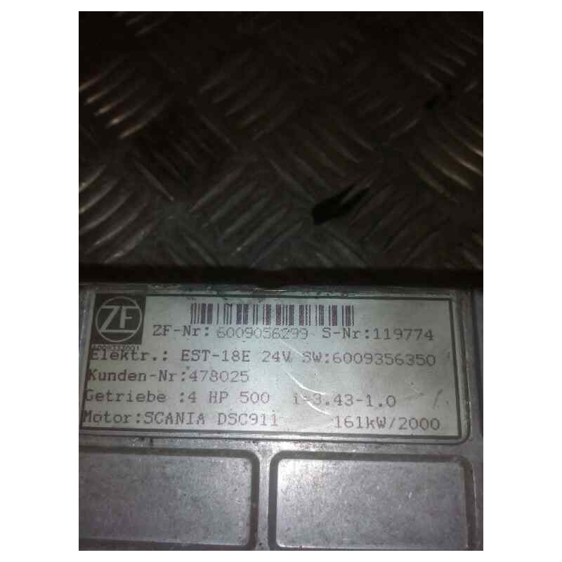 Recambio de modulo electronico para scania trucks serie 4 bus ... referencia OEM IAM 60099356350 4HP500 6009056299 - Amarillo 2