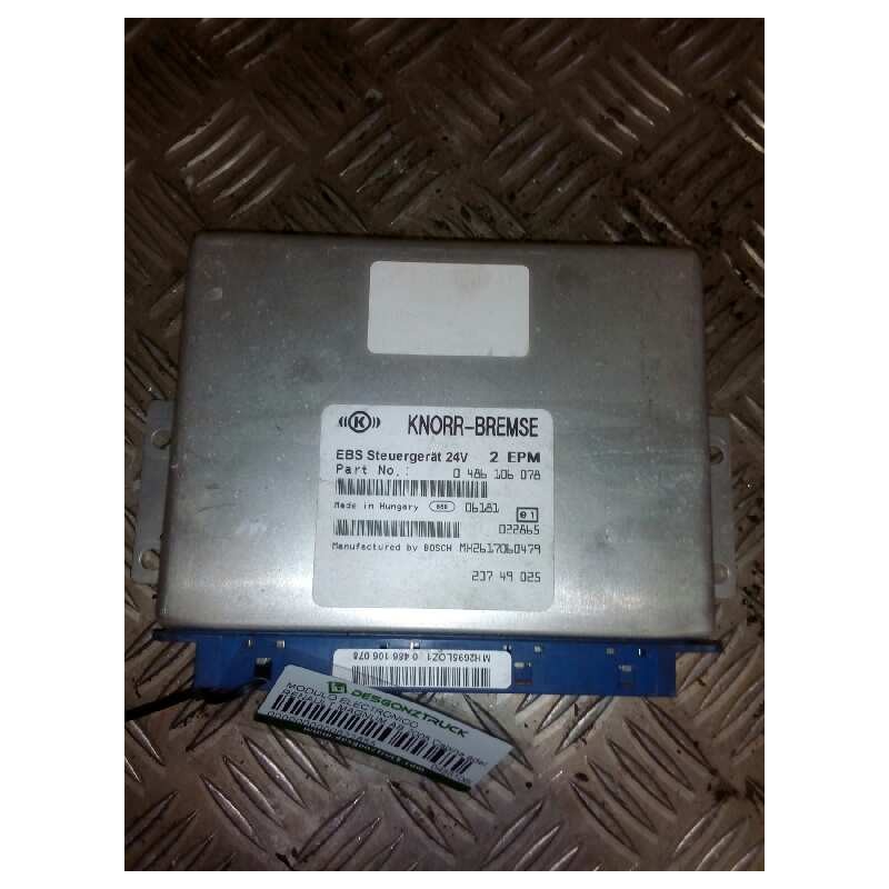 Recambio de modulo electronico para renault magnum ab 2005 cabina adel.tractor semirr. gv  4x2 4xx.18 gran espacio referencia OE
