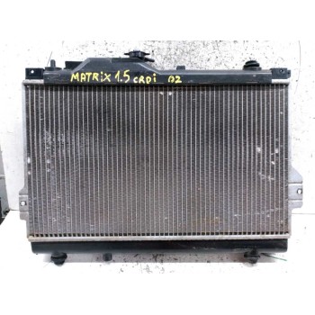 Recambio de radiador agua para hyundai matrix (fc) 1.5 crdi gls referencia OEM IAM   