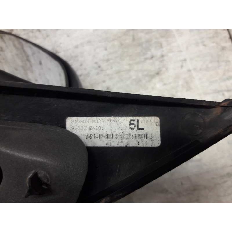 Recambio de retrovisor izquierdo para nissan almera (n16/e) acenta referencia OEM IAM 210303ND0S 96302BN201 - Gris 3
