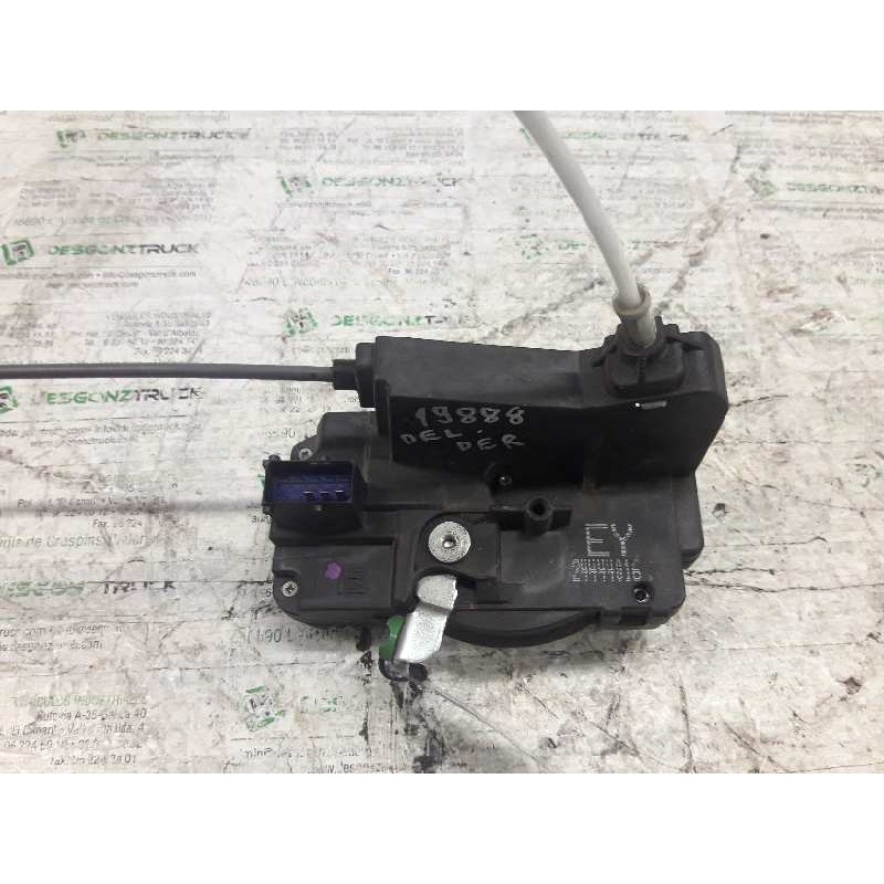 Recambio de cerradura puerta delantera derecha para opel zafira a blue line referencia OEM IAM 24444016 - Negro 3