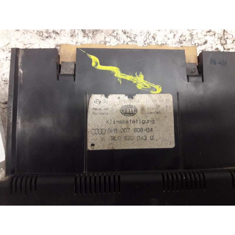 Recambio de mando climatizador para audi a3 (8l) 1.8 ambiente referencia OEM IAM 8L0820043D 5HB00760804 - Negro 3