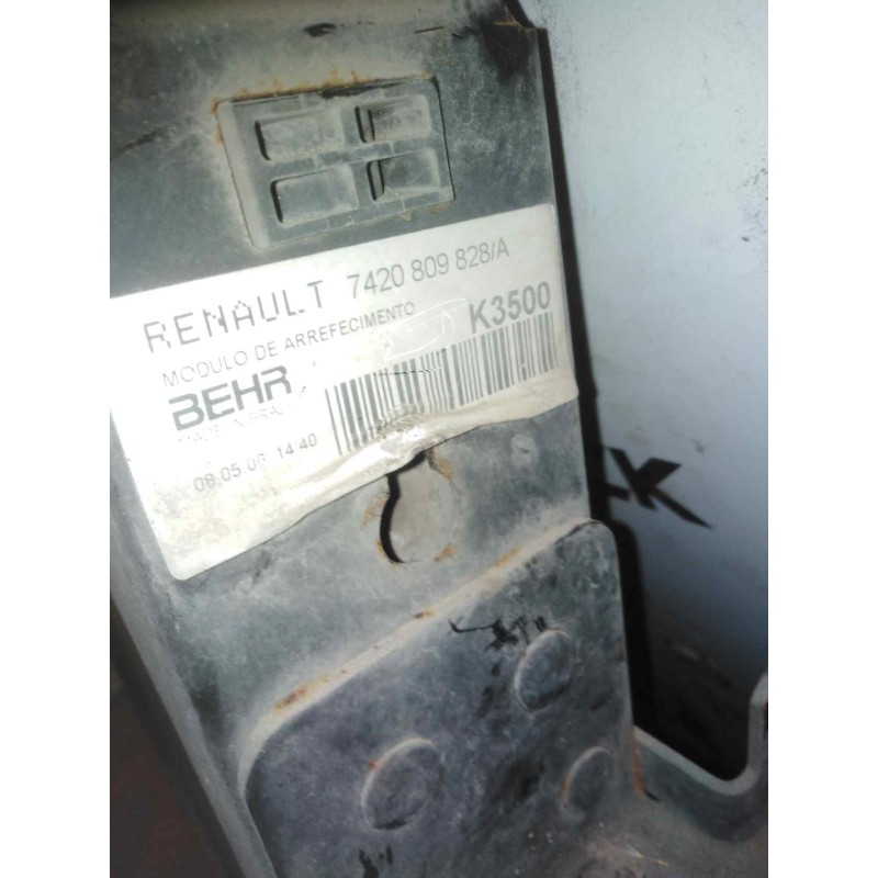 Recambio de radiador agua para renault midlum 4.8 diesel referencia OEM IAM 7420809768 7420809828 - Blanco 3