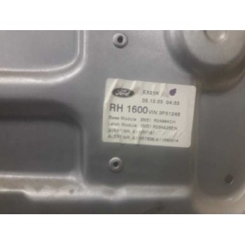 Recambio de elevalunas trasero derecho para ford focus c-max (cap) ambiente (d) referencia OEM IAM 3M51R24994CH  
