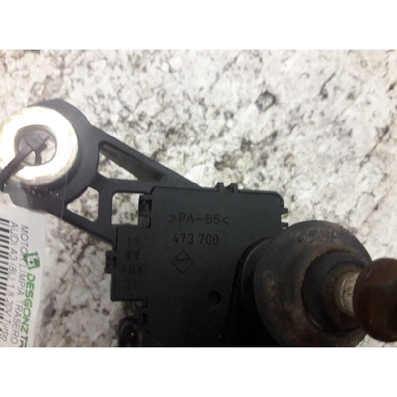Recambio de motor limpia trasero para audi a3 (8l) 1.8 20v turbo referencia OEM IAM 473700 - Negro 3
