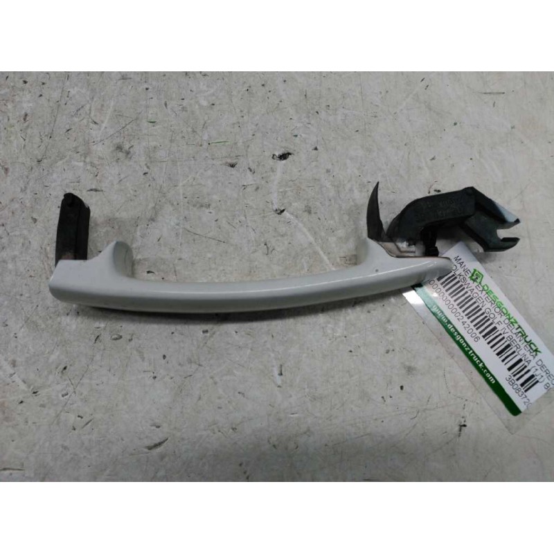 Recambio de maneta exterior delantera derecha para volkswagen golf iv berlina (1j1) básico referencia OEM IAM 3B0837207FFKZ - Blanco 2