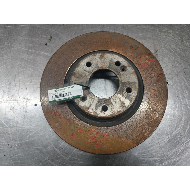 Recambio de disco freno delantero para kia sportage iv (ql, qle) 1.7 crdi referencia OEM IAM - Blanco