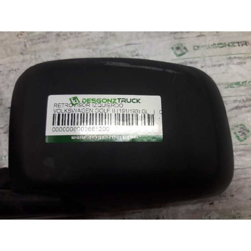 Recambio de retrovisor izquierdo para volkswagen golf ii (191/193) gl referencia OEM IAM - Rojo 5