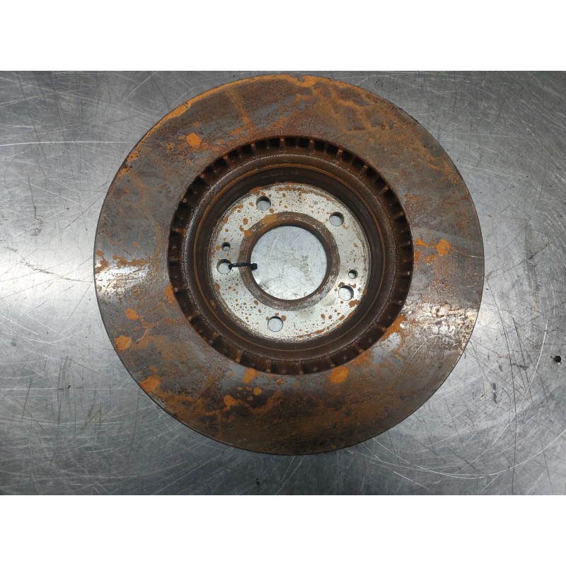 Recambio de disco freno delantero para kia sportage iv (ql, qle) 1.7 crdi referencia OEM IAM - Blanco 2