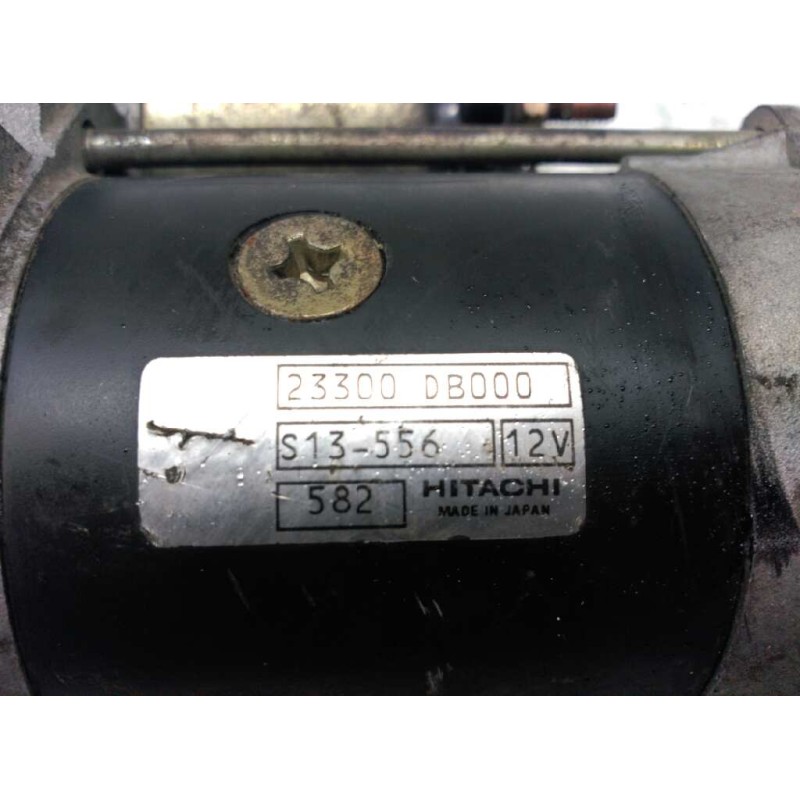 Recambio de motor arranque para renault mascott fg 160. 35/55/65 cabina individual referencia OEM IAM 23300 DB000 HITACHI 9 DIEN - Blanco 4
