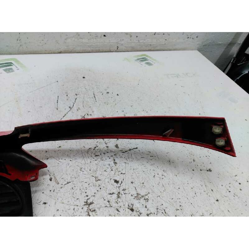 Recambio de rejilla delantera central para peugeot 206 berlina x-line referencia OEM IAM 9628691277 9628691277 - Rojo 4