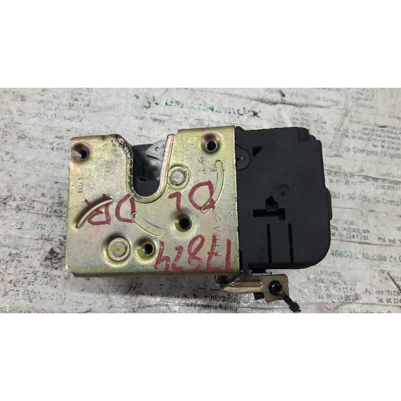 Recambio de cerradura puerta delantera derecha para peugeot 206 berlina xt referencia OEM IAM - Azul 2