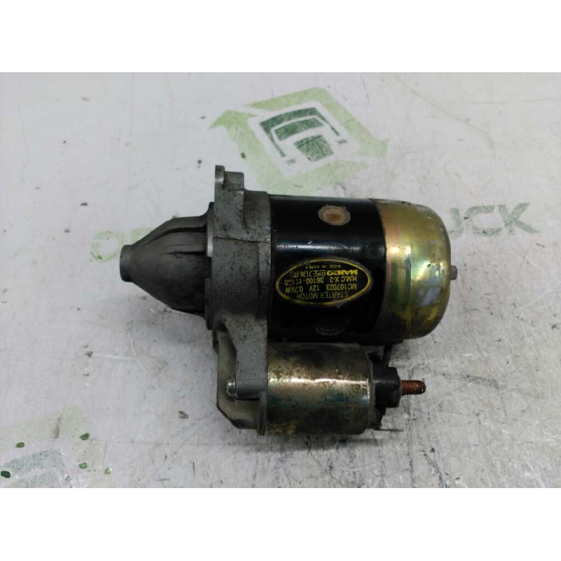 Recambio de motor arranque para hyundai accent (x3) 1.5 gs referencia OEM IAM MC107023 8 DIENTES 3