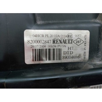 Recambio de faro derecho para renault laguna ii grandtour (kg0) referencia OEM IAM 8200002847  