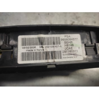 Recambio de mando climatizador para citroën c4 berlina vtr plus referencia OEM IAM 9658084577 281160311 