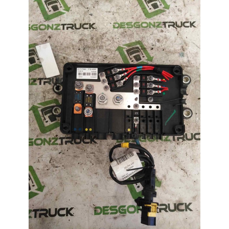 Recambio de caja reles / fusibles para renault serie t fg 4x2 cabina high-sleeper referencia OEM IAM 21717590 - Rojo 2