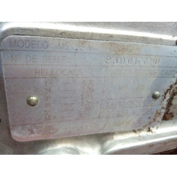 Recambio de caja cambios para nissan trade caja cerrada, techo elevado referencia OEM IAM M525A  