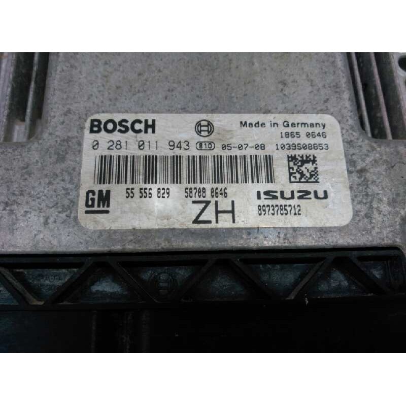 Recambio de centralita motor uce para opel astra gtc cosmo referencia OEM IAM 55556829 587080646 0281011943 - Negro 4