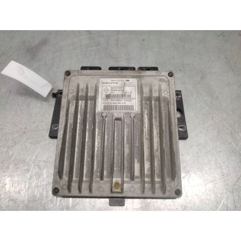 Recambio de centralita motor uce para renault scenic ii 1.5 dci diesel referencia OEM IAM 8200334419  8200414354