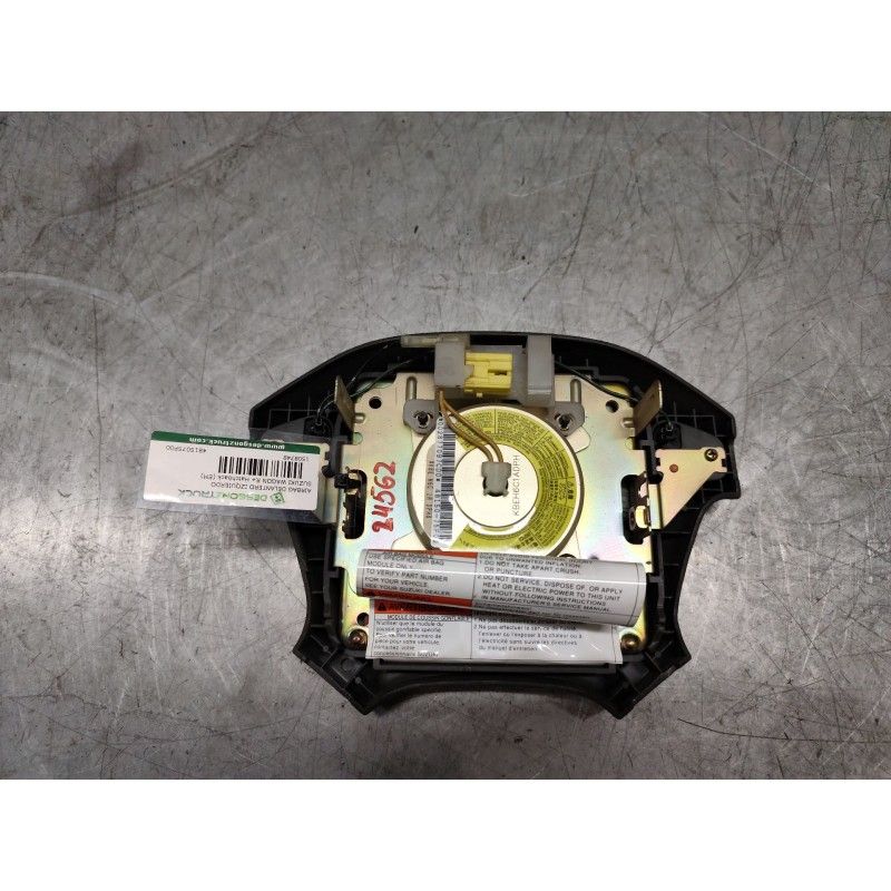 Recambio de airbag delantero izquierdo para suzuki wagon r+ hatchback (em) 1.0 (rc410, sr410, sr412) referencia OEM IAM 4815075F 2
