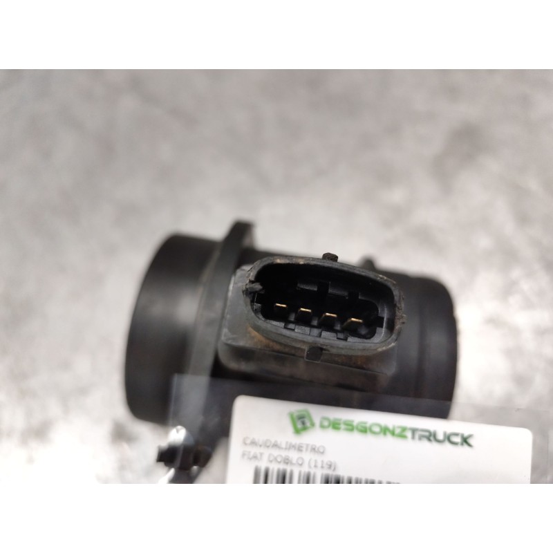 Recambio de caudalimetro para fiat doblo (119) 1.3 16v multijet active com. (55kw) referencia OEM IAM 0281002792  4 PINS - Blanco 2