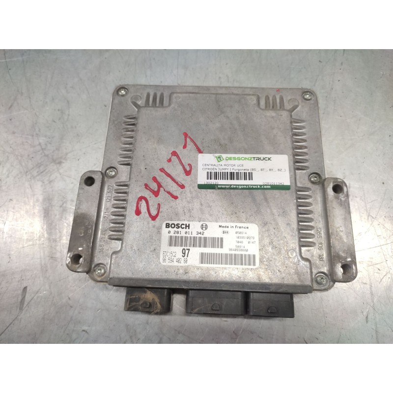 Recambio de centralita motor uce para citroën jumpy i furgoneta (bs_, bt_, by_, bz_) 2.0 hdi 95 referencia OEM IAM 0281011342 96