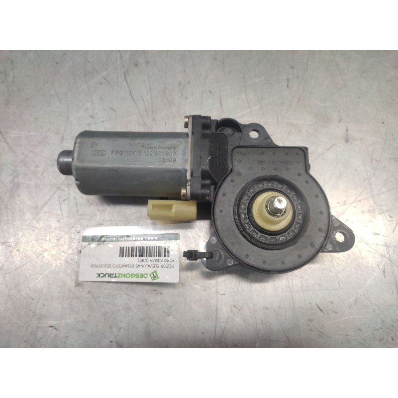 Recambio de motor elevalunas delantero izquierdo para ford fiesta (cbk) ambiente referencia OEM IAM 0130821938  2 PINS