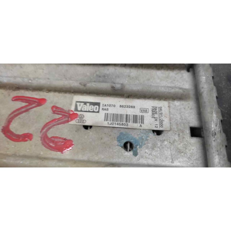 Recambio de intercooler para seat leon (1m1) signo referencia OEM IAM 1J0145803A - Negro 2