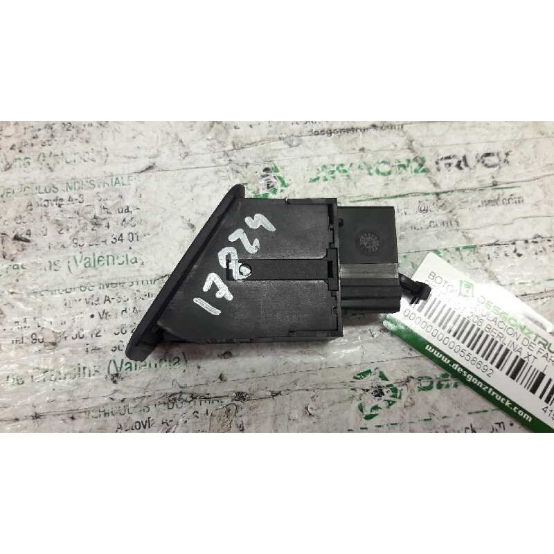 Recambio de boton regulacion de faros para peugeot 206 berlina xt referencia OEM IAM 41925699 - Azul 2