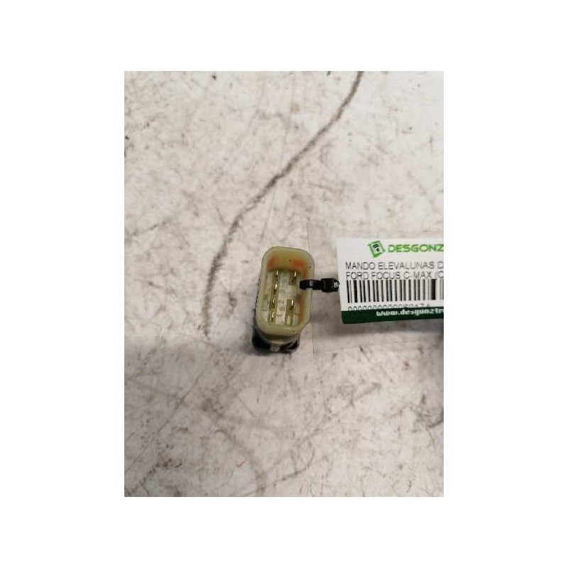 Recambio de mando elevalunas delantero derecho para ford focus c-max (cap) ghia (d) referencia OEM IAM 3M5T14529BB 6 PINS - Gris 2