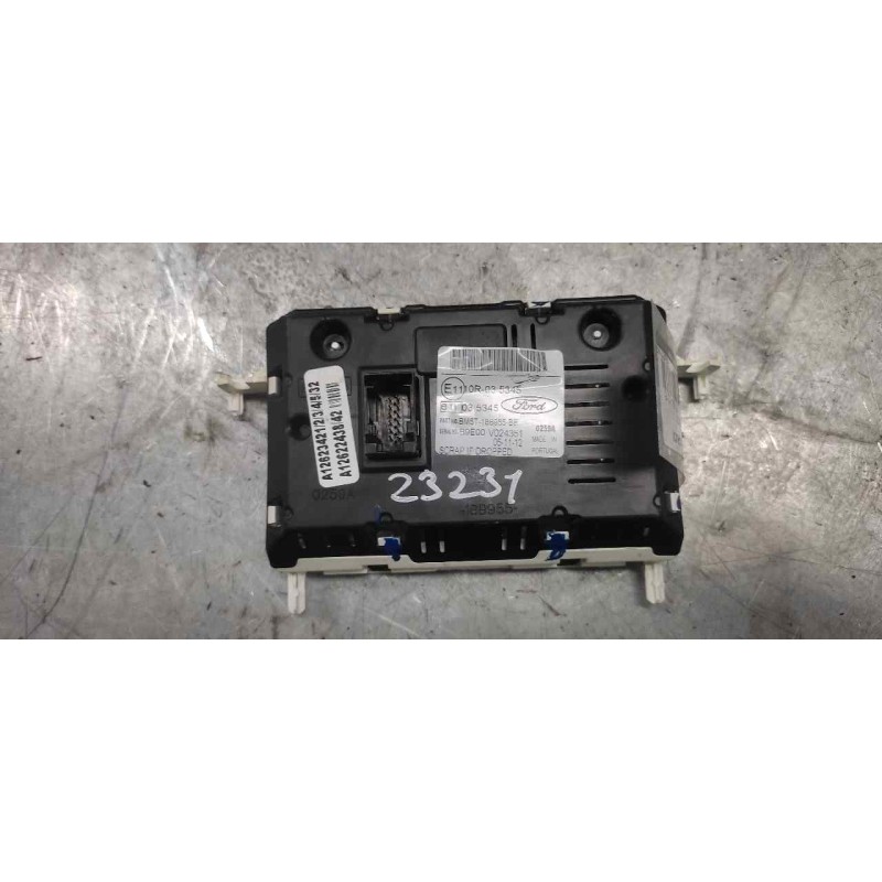 Recambio de pantalla multifuncion para ford c-max edition referencia OEM IAM BM5T18B955BE 12 PINS - Azul 2