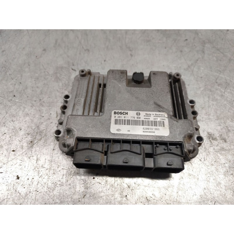 Recambio de centralita motor uce para renault megane ii berlina 5p confort authentique referencia OEM IAM 0281011776 8200386508 - Gris