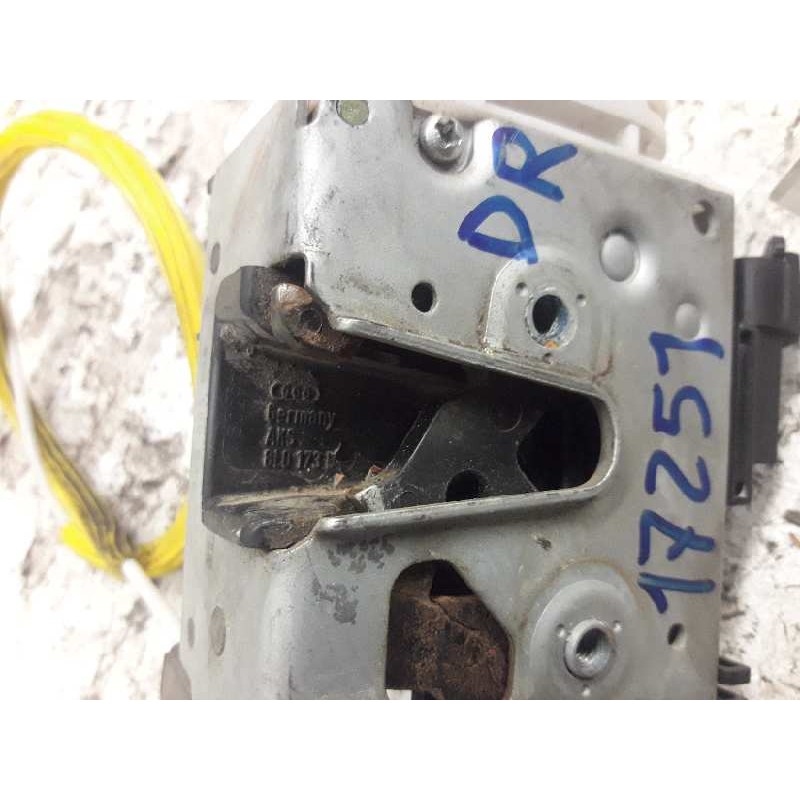 Recambio de cerradura puerta delantera derecha para audi a3 (8l) 1.8 20v turbo referencia OEM IAM 8L1837016A - Negro 2