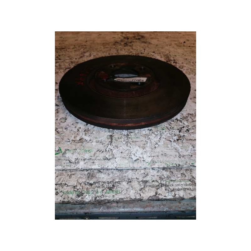 Recambio de disco freno delantero para peugeot 207 rc referencia OEM IAM   DERECHO - Rojo 2