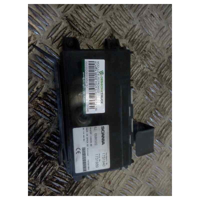Recambio de modulo electronico para scania serie p/g/r (l-clase) fg 580 (4x2) largo cr 19 a referencia OEM IAM 1731940 1731939 - Blanco