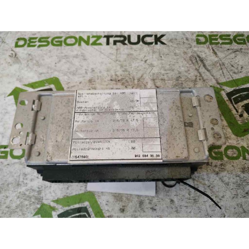 Recambio de modulo electronico para mercedes-benz atego 4 cyl. 4x2 2005  815  4x2 om 904 la s (corto) referencia OEM IAM A000446 - Blanco 2