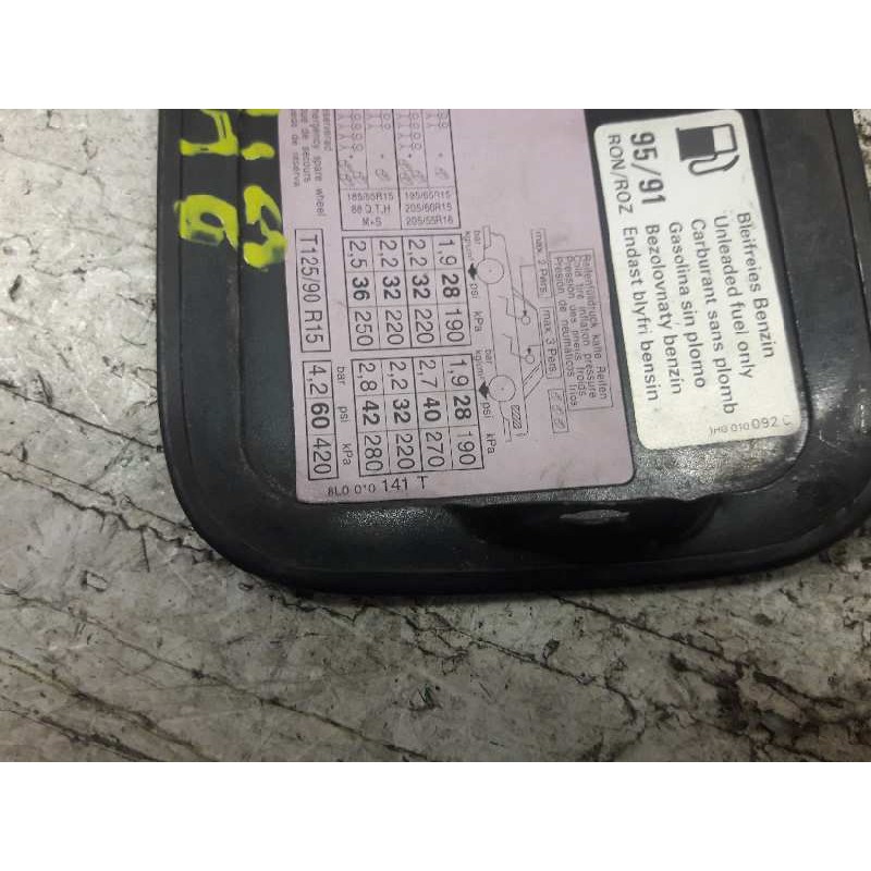 Recambio de tapa exterior combustible para audi a3 (8l) 1.8 ambiente referencia OEM IAM 8L0010141T - Negro 3