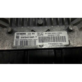 Recambio de centralita motor uce para peugeot 407 st confort referencia OEM IAM 9656171280 5WS40196F 9655041480