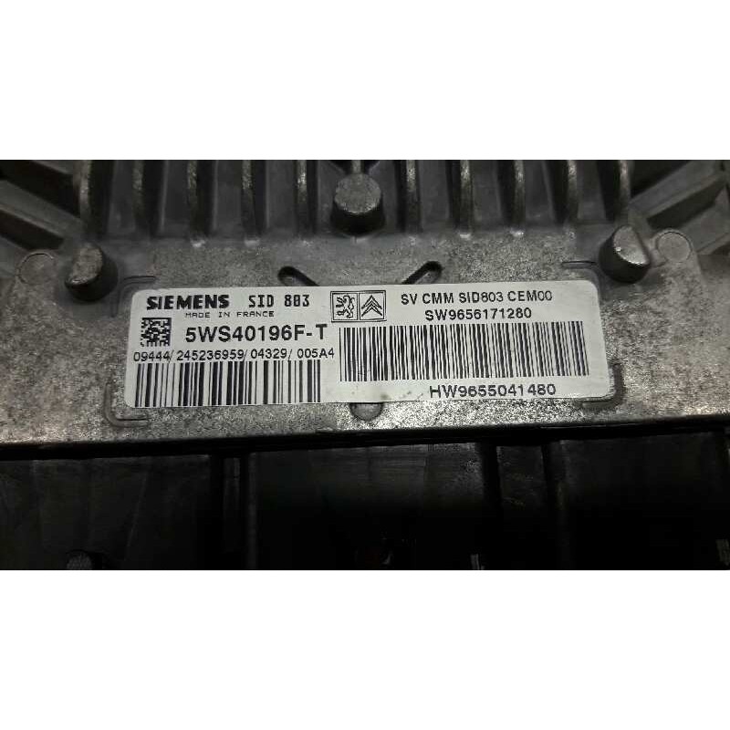 Recambio de centralita motor uce para peugeot 407 st confort referencia OEM IAM 9656171280 5WS40196F 9655041480 - Gris 4