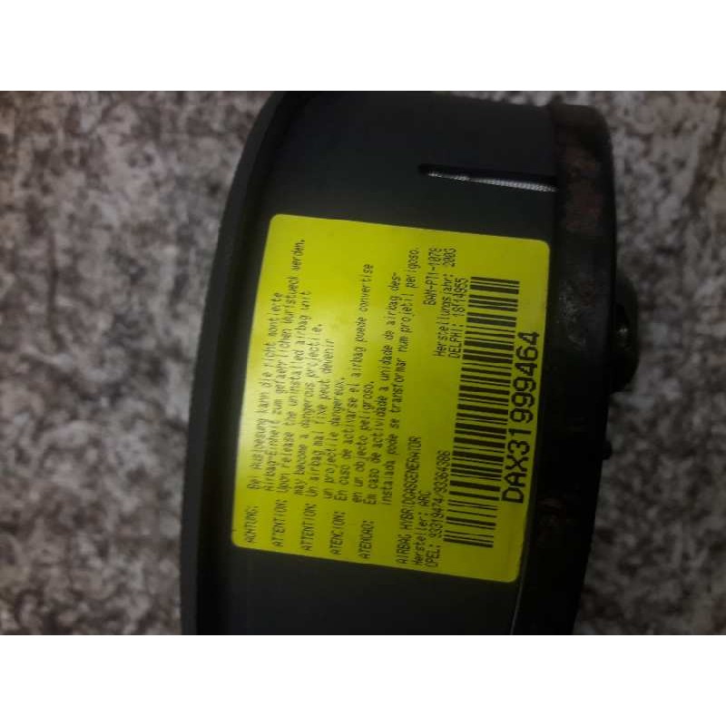 Recambio de airbag delantero izquierdo para opel meriva cosmo referencia OEM IAM 93319474/93364386 18114955 BAMPT11078 2