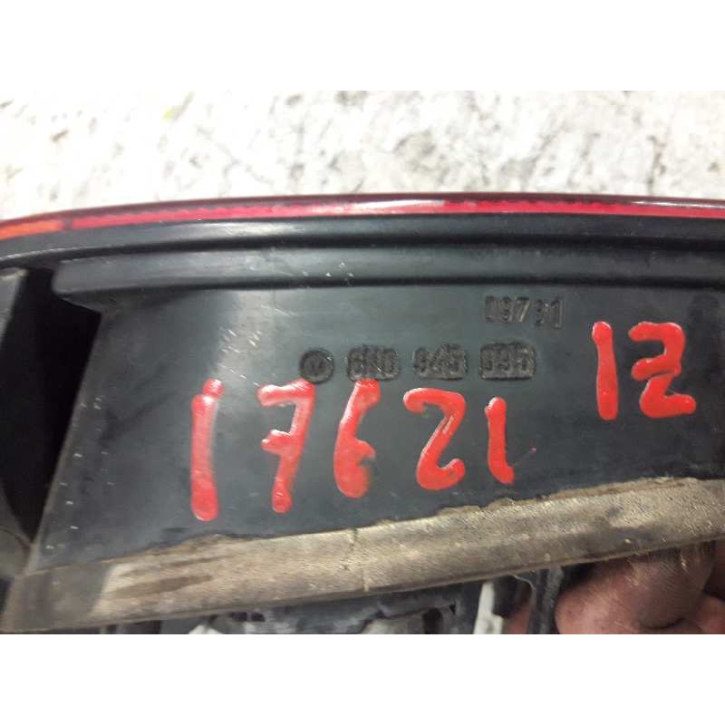 Recambio de piloto trasero izquierdo para volkswagen polo berlina (6n1) air referencia OEM IAM 6N0846095 - Negro 2