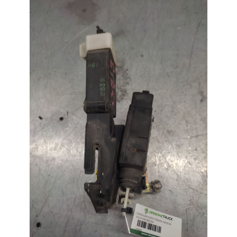 Recambio de cerradura puerta trasera derecha para volvo s40 berlina 1.9 d+ (85kw) referencia OEM IAM - Gris 3