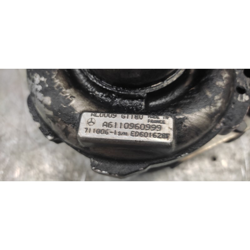 Recambio de turbocompresor para mercedes-benz clase c (w203) berlina 220 cdi (203.006) referencia OEM IAM A6110960999 3