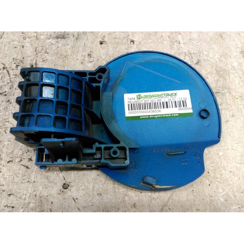 Recambio de tapa exterior combustible para peugeot 307 (s1) xr referencia OEM IAM 9643554477 151788 - Azul 2