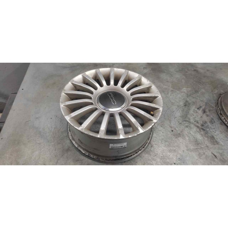 Recambio de juego llantas para fiat nuova 500 (150) blackjack referencia OEM IAM  6.5J X 16 H2 ET35 16''-4 TORNILLOS - Rojo