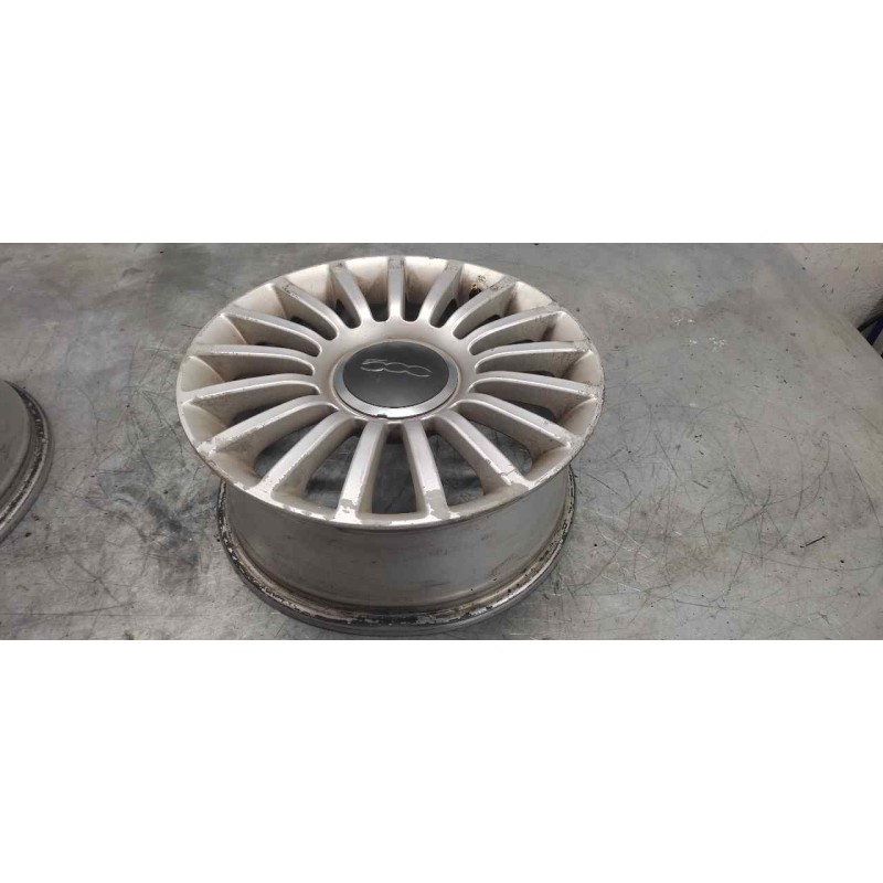 Recambio de juego llantas para fiat nuova 500 (150) blackjack referencia OEM IAM  6.5J X 16 H2 ET35 16''-4 TORNILLOS - Rojo 3