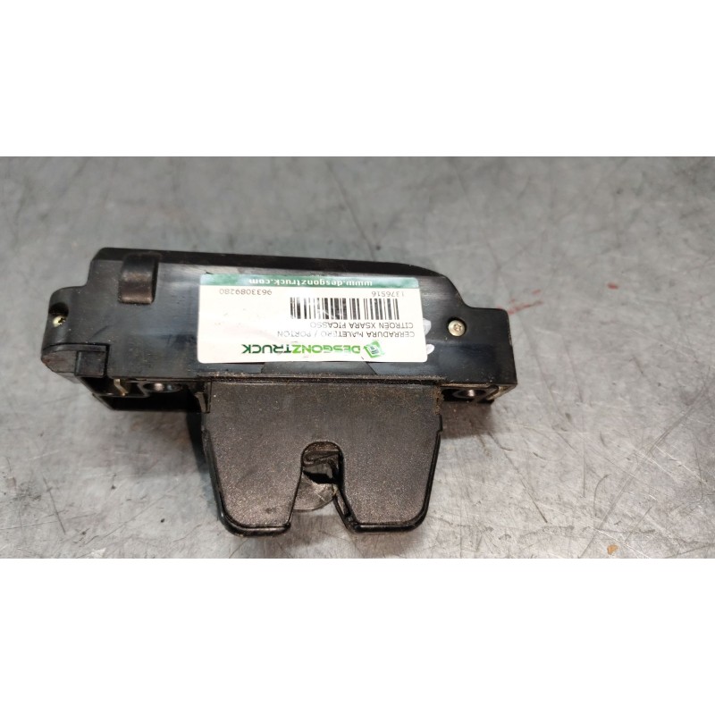 Recambio de cerradura maletero / porton para citroën xsara picasso 2.0 hdi referencia OEM IAM 9633089280 - Plata 2