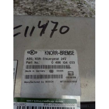 Recambio de modulo electronico para man f 2000 19.xxx 12.0 diesel referencia OEM IAM 0486104033  CENTRALITA ABS
