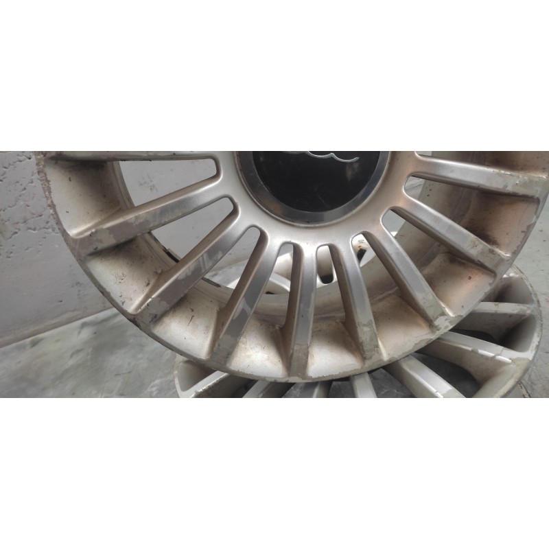 Recambio de juego llantas para fiat nuova 500 (150) blackjack referencia OEM IAM  6.5J X 16 H2 ET35 16''-4 TORNILLOS - Rojo 10
