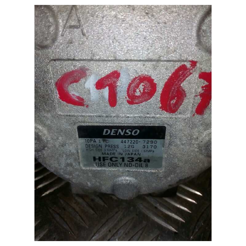 Recambio de compresor aire acondicionado para iveco daily caja cerrada (1999 =>) 35 - s 12 caja cerrada referencia OEM IAM 10PA1 - Blanco 4